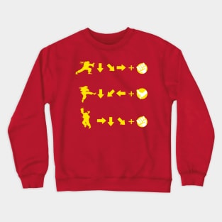 Street Fighter Moves - Ken Masters Crewneck Sweatshirt